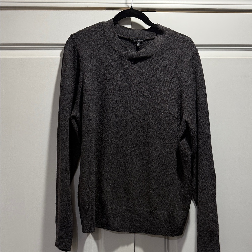 Stitch Fix Violets & Roses sweater